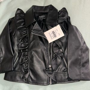 New leather jacket Bardot 12/18m